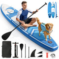 Inflatable Paddle Board Stand up Paddle Board 6 in Thick with Sup Accessories and Carry Bag and Fast Pumping for Adults and Youth
